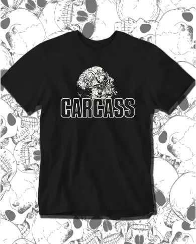 Camiseta Estampada Carcass 🤟 Calidad Premium