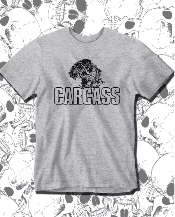 Camiseta Estampada Carcass 🤟 Calidad Premium