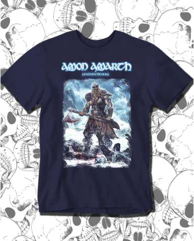 Camiseta Estampada Amon Amarth Jomsviking 🤟 Calidad Premium