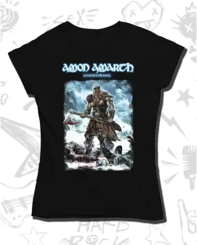 Camiseta Estampada Amon Amarth Jomsviking 🤟 Calidad Premium