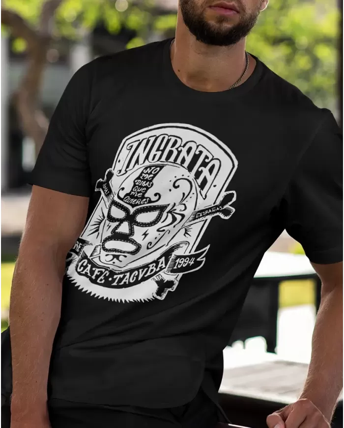 Camiseta Estampada Cafe Tacvba Ingrata 🤟 Calidad Premium
