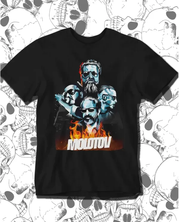 Camiseta Estampada Molotov Poster 🤟 Calidad Premium