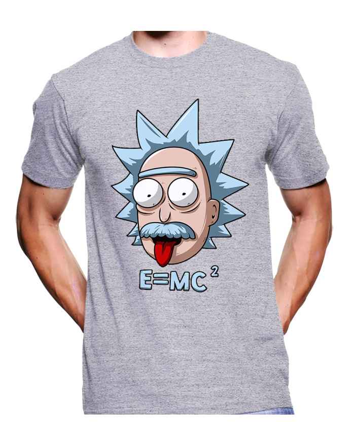 Camiseta Estampada Hombre Rick and Morty 02