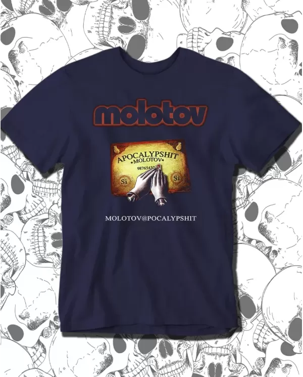 Camiseta Estampada Molotov Apocalypshit 🤟 Calidad Premium