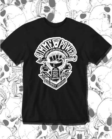 Camiseta Estampada Molotov Gimme The Power 🤟 Calidad Premium