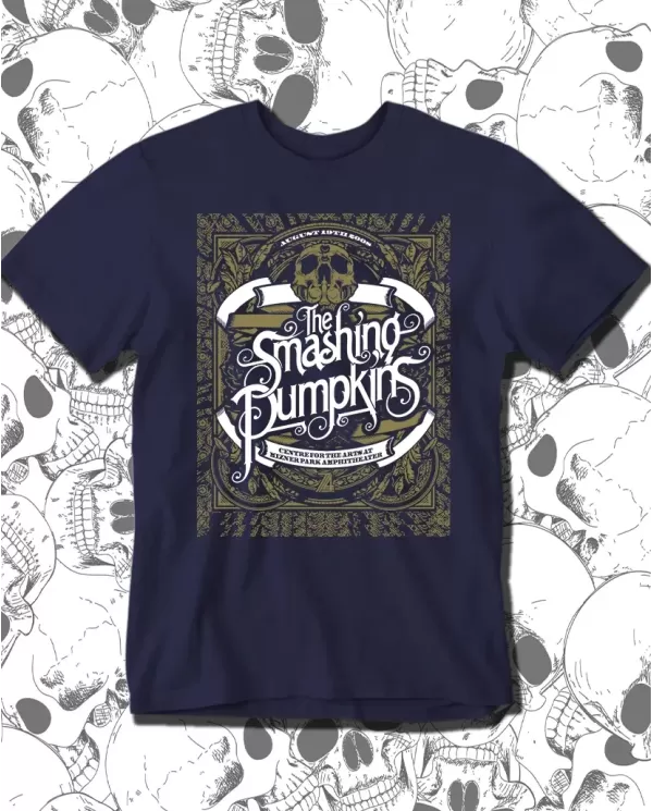Camiseta Estampada Smashing Pumpkins 🤟 Calidad Premium