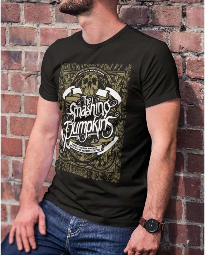Camiseta Estampada Smashing Pumpkins 🤟 Calidad Premium