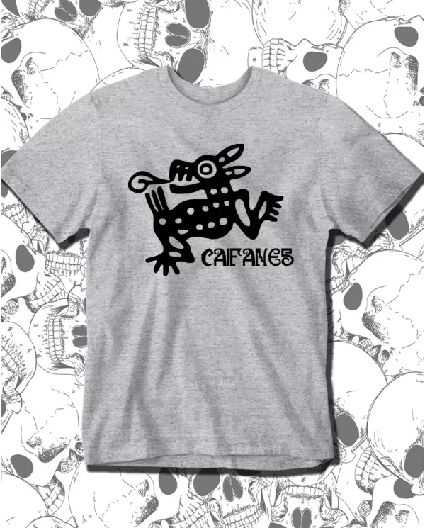 Camiseta Estampada Caifanes Lobo 🤟 Calidad Premium