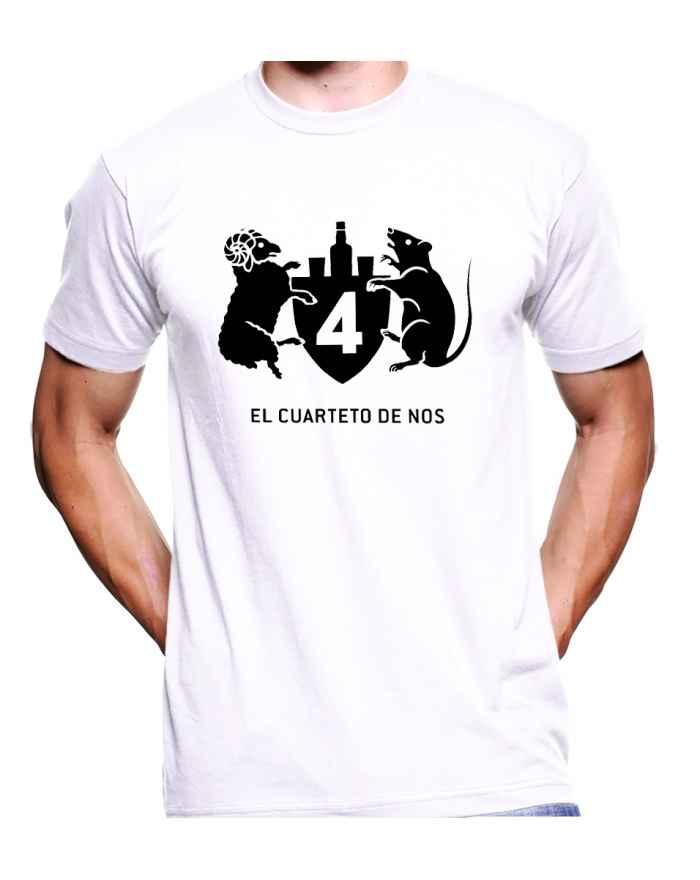 Camiseta Estampada Hombre El cuarteto de NOS