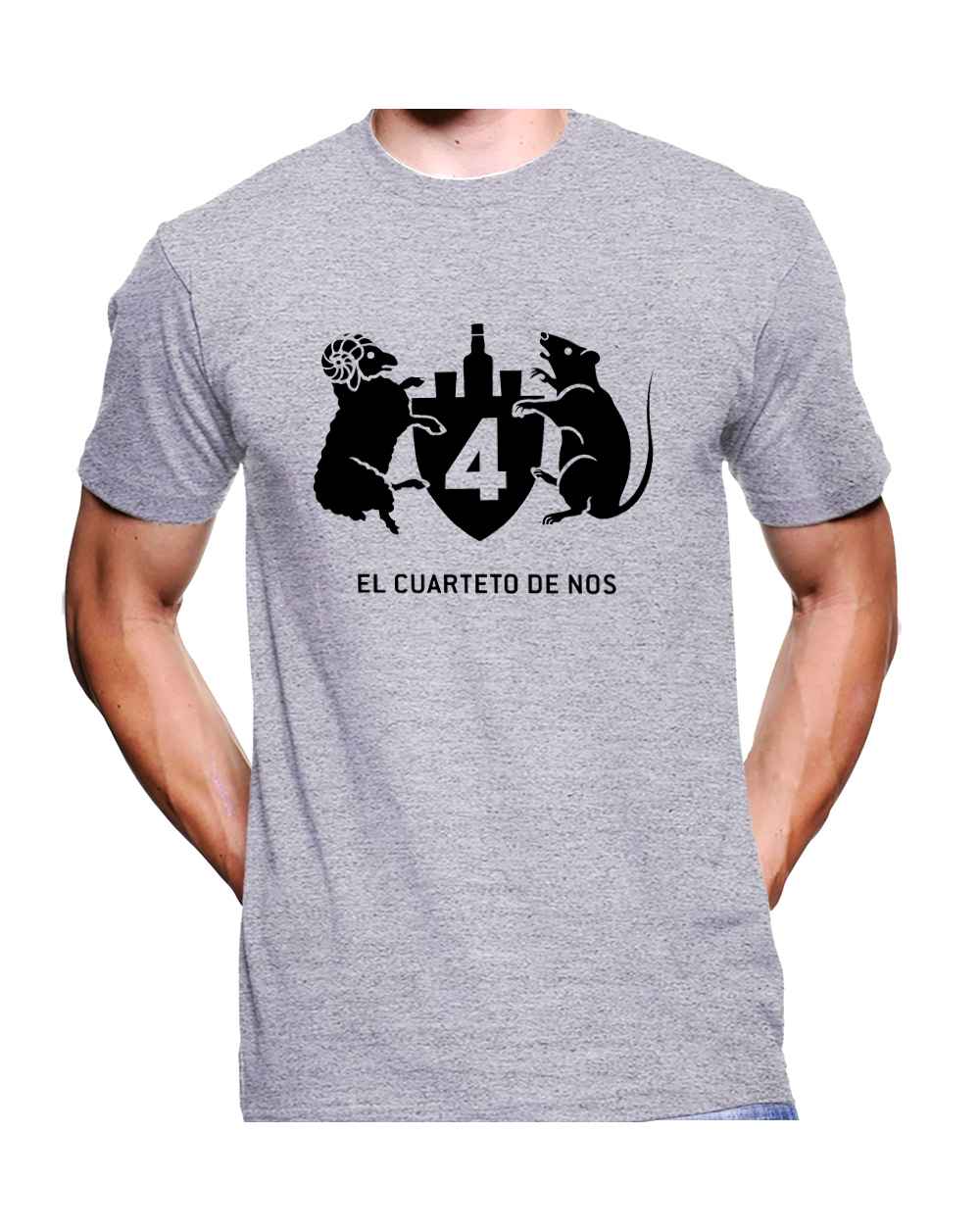 Camiseta Estampada Hombre El cuarteto de NOS