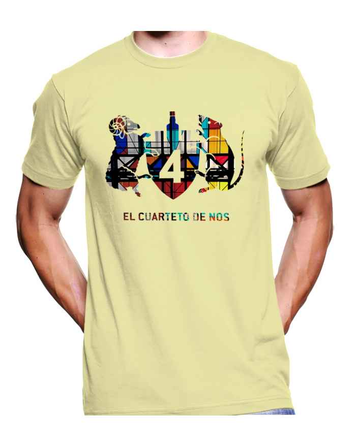 Camiseta Estampada Hombre El cuarteto de NOS 01