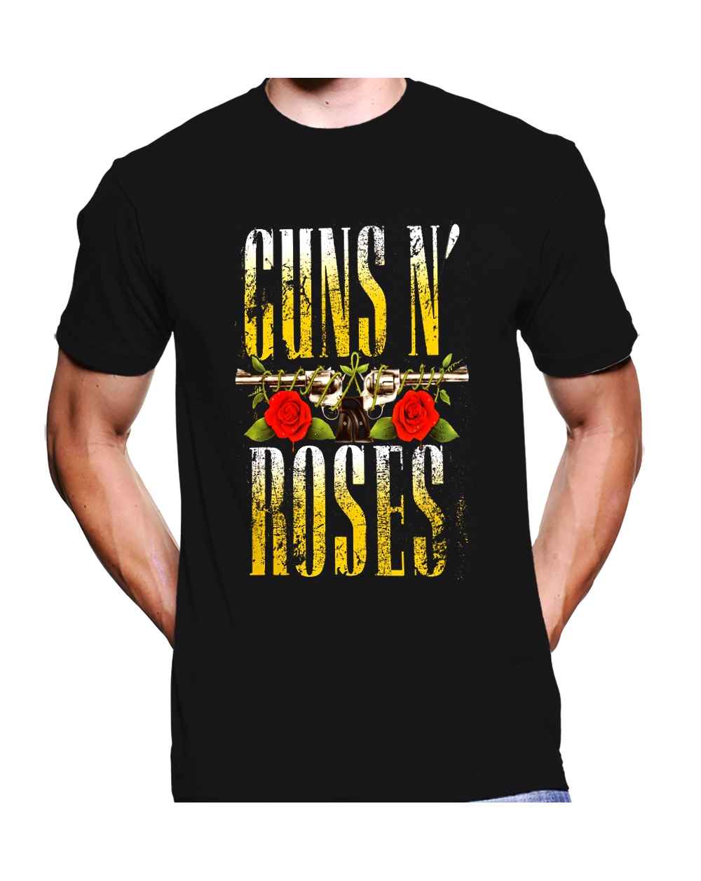 Camiseta Estampada Hombre Guns And Roses 07