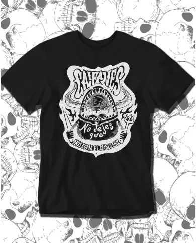 Camiseta Estampada Caifanes No Dejes Que 🤟 Calidad Premium