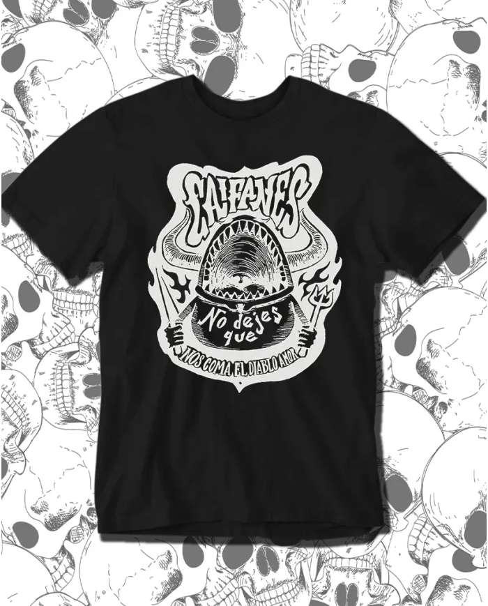 Camiseta Estampada Caifanes No Dejes Que 🤟 Calidad Premium