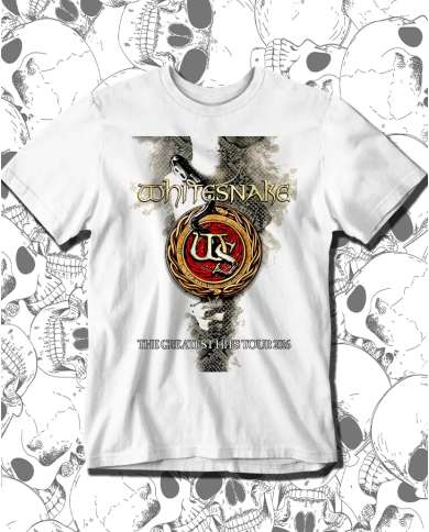 Camiseta Estampada Whitesnake 🤟 Calidad Premium