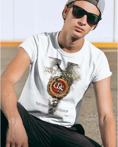 Camiseta Estampada Whitesnake 🤟 Calidad Premium