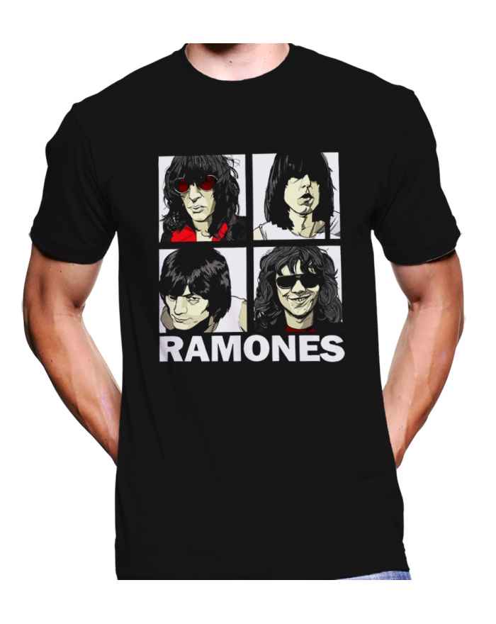 Camiseta Estampada Hombre Ramones 03