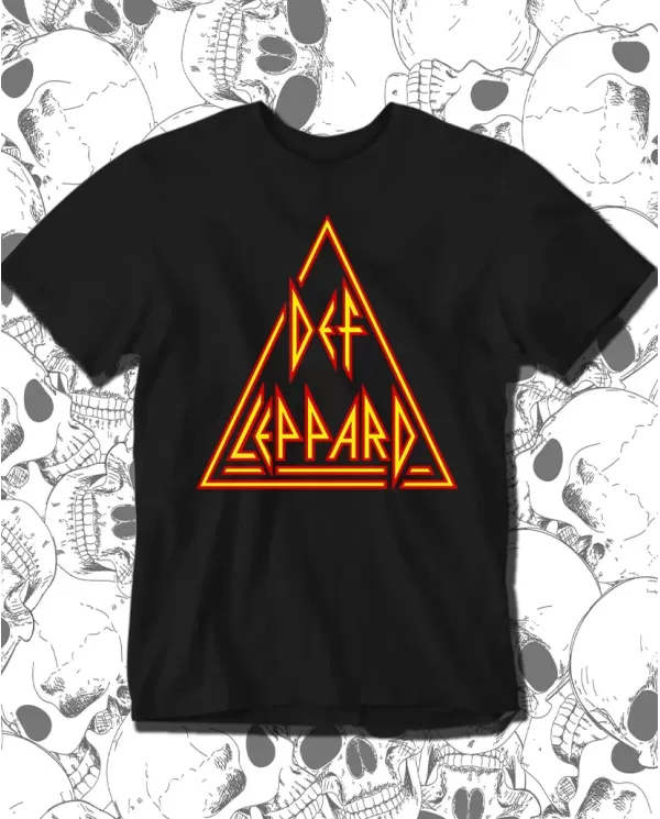 Def Leppard Logo Fuego