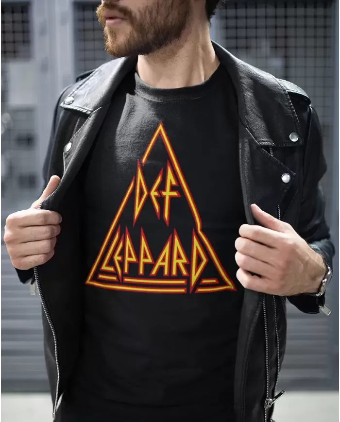 Def Leppard Logo Fuego