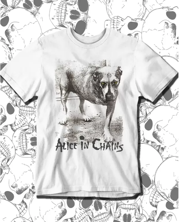 Camiseta Estampada Alice In Chain Inmortal 🤟 Calidad Premium