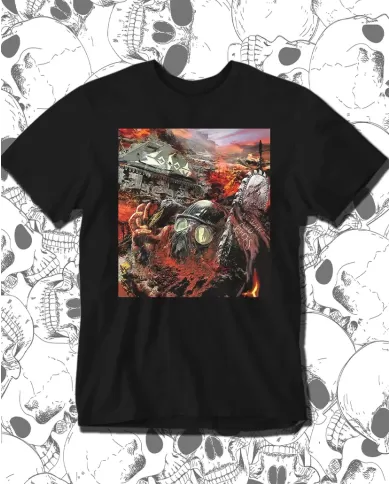 Camiseta Estampada Sodom In War And Pieces 🤟 Calidad Premium