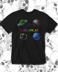 Camiseta Estampada Coldplay Universos 🤟 Calidad Premium