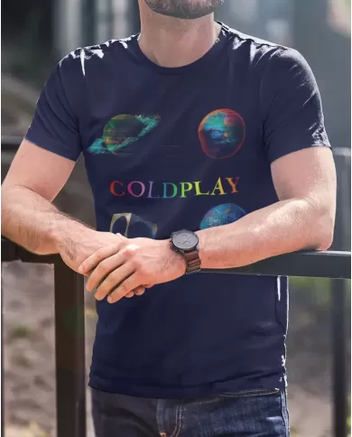 Camiseta Estampada Coldplay Universos 🤟 Calidad Premium