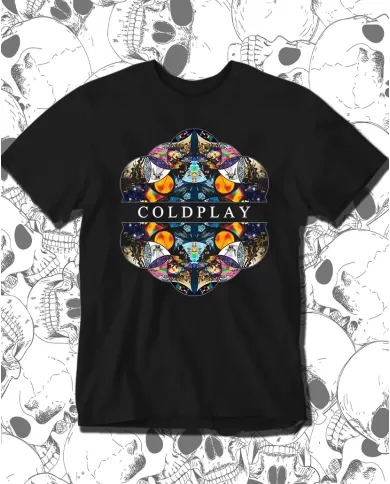 Camiseta Estampada Coldplay Poster 🤟 Calidad Premium
