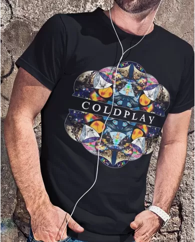 Camiseta Estampada Coldplay Poster 🤟 Calidad Premium