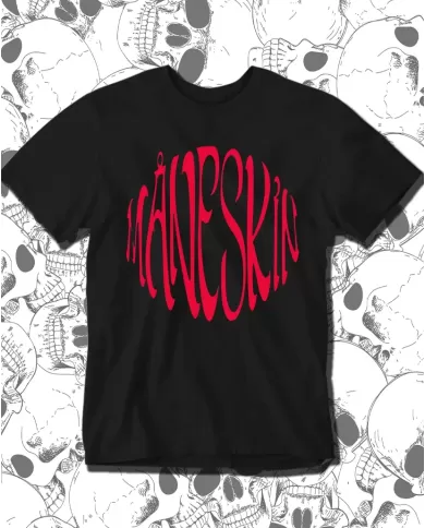 Camiseta Estampada Maneskin circle 🤟 Calidad Premium