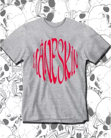 Camiseta Estampada Maneskin circle 🤟 Calidad Premium