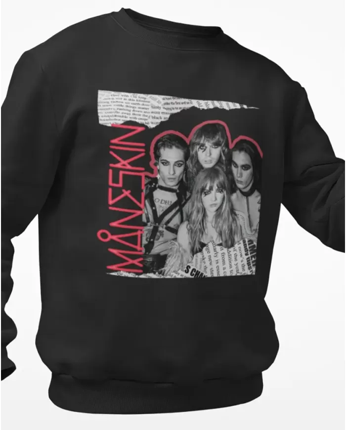 Camiseta Estampada Maneskin Band 🤟 Calidad Premium