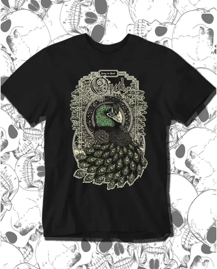 Camiseta Estampada Opeth Black  sorceress 🤟 Calidad Premium