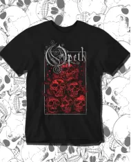 Camiseta Estampada Opeth Red 🤟 Calidad Premium