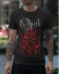 Camiseta Estampada Opeth Red 🤟 Calidad Premium