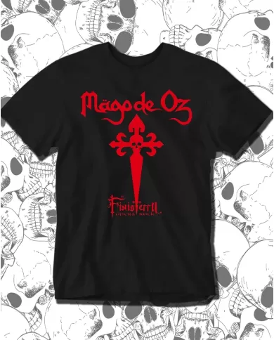 Camiseta Estampada Mago de oz Finisterra 🤟 Calidad Premium