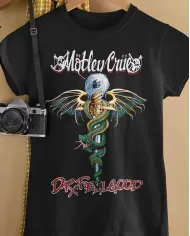 Camiseta Estampada Motley Crue Dr Feel Good 🤟 Calidad Premium