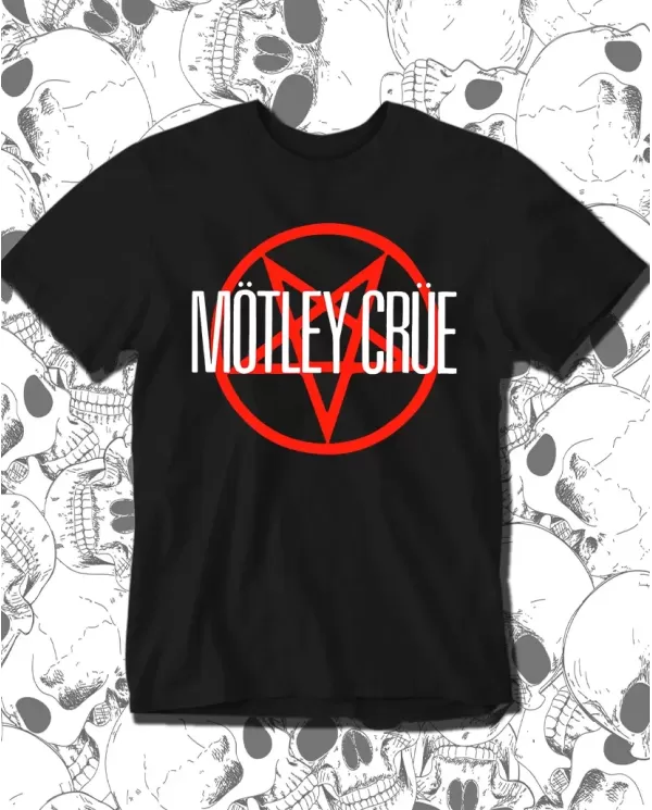 Camiseta Estampada Motley Crue Star 🤟 Calidad Premium