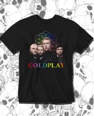 Camiseta Estampada Coldplay Band 🤟 Calidad Premium