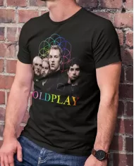 Camiseta Estampada Coldplay Band 🤟 Calidad Premium