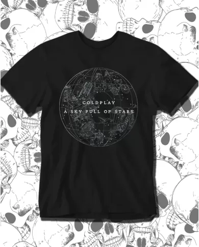Camiseta Estampada Coldplay a Sky Full Of Stars 🤟 Calidad Premium