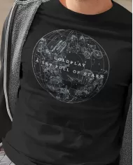 Camiseta Estampada Coldplay a Sky Full Of Stars 🤟 Calidad Premium