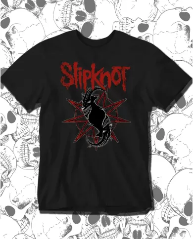 Camiseta Estampada Slipknot Goat 🤟 Calidad Premium