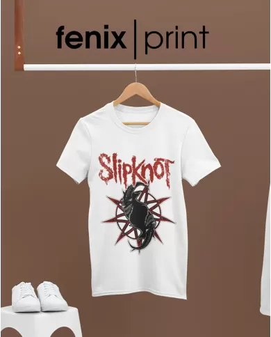 Camiseta Estampada Slipknot Goat 🤟 Calidad Premium