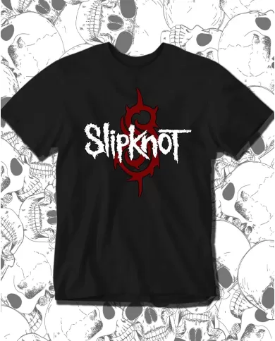 Camiseta Estampada Slipknot Logo 🤟 Calidad Premium