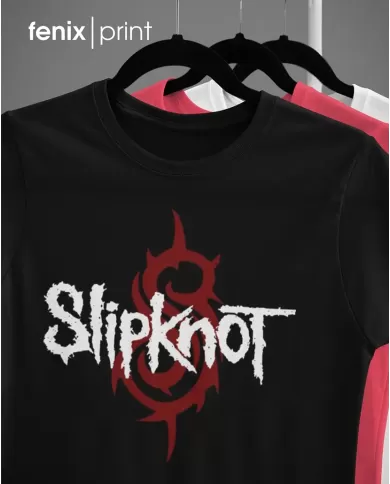 Camiseta Estampada Slipknot Logo 🤟 Calidad Premium