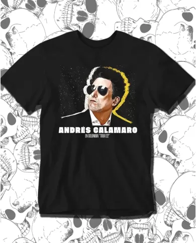 Camiseta Estampada Andres Calamaro Tour 🤟 Calidad Premium