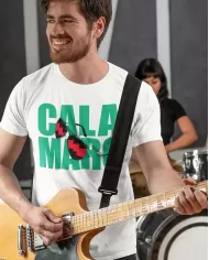 Camiseta Estampada Andres Calamaro Bohemio 🤟 Calidad Premium