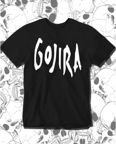 Camiseta Estampada Gojira Logo 🤟 Calidad Premium