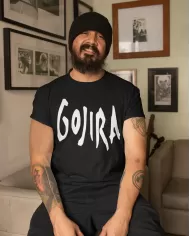 Camiseta Estampada Gojira Logo 🤟 Calidad Premium